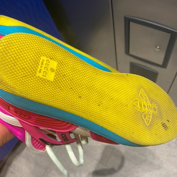 Gucci Basketball Sneakers Multicolored. - Picture 7 of 7